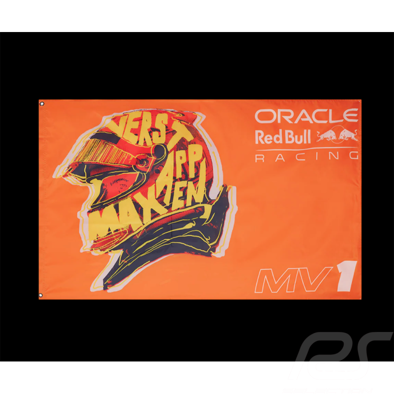 Red Bull Racing F1 Team Flag Max Verstappen n° 1 Exotic Orange TU5933-076