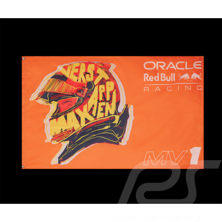 Red Bull Racing F1 Teamflagge Max Verstappen n° 1 Exotisches Orange TU5933-076