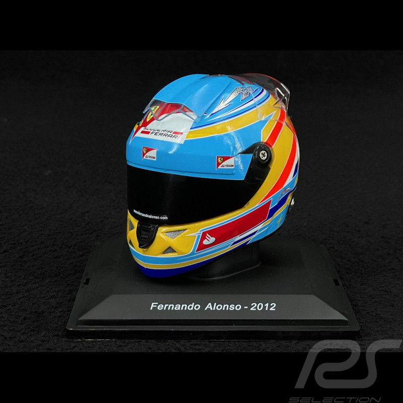 Casque Ferrari Fernando Alonso n° 5 Saison 2012 F1 1/5 Spark HELFE05