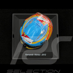 Casque Ferrari Fernando Alonso n° 5 Saison 2012 F1 1/5 Spark HELFE05