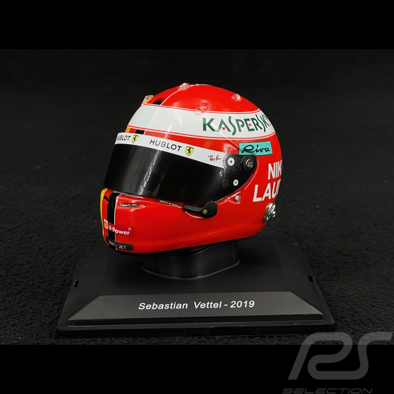 Ferrari Helmet Sebastian Vettel n° 5 Tribute Niki Lauda Monaco GP 2019 F1 1/5 Spark HELFE10