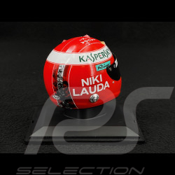Casque Ferrari Sebastian Vettel n° 5 Hommage Niki Lauda GP Monaco 2019 F1 1/5 Spark HELFE10