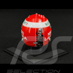 Casque Ferrari Sebastian Vettel n° 5 Hommage Niki Lauda GP Monaco 2019 F1 1/5 Spark HELFE10