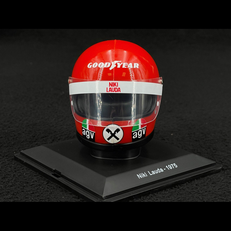 Ferrari Helmet Niki Lauda n° 12 Winner World Championship 1975 F1