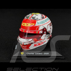 Ferrari Helmet Charles Leclerc n° 16 1000th Ferrari Tuscany GP 2020 F1 1/5 Spark HELFE0G1