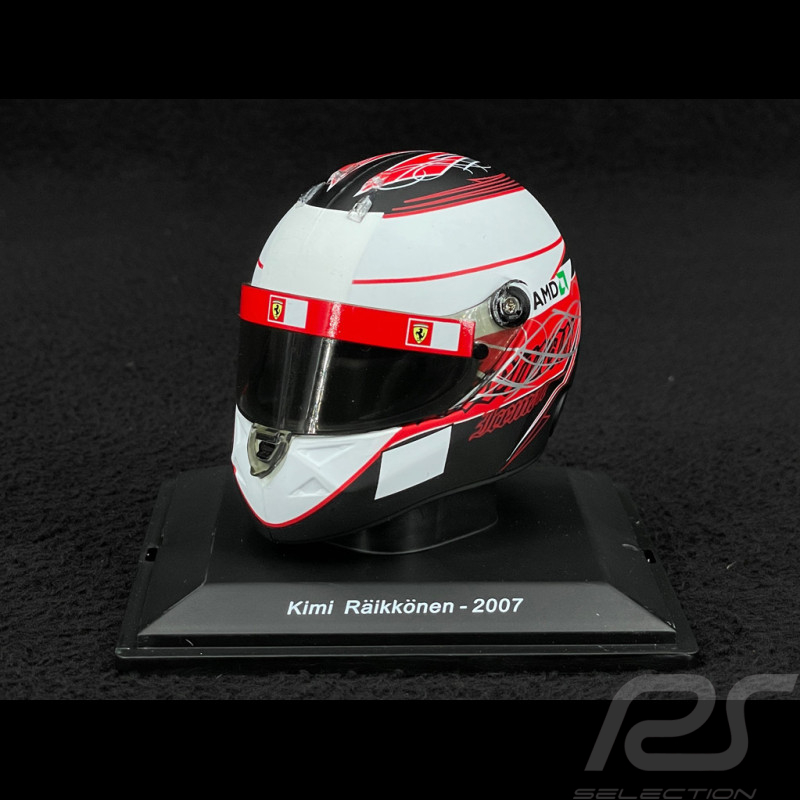 Ferrari Helm Kimi Räikkönen n° 6 Gewinner Weltmeisterschaft 2007 F1 1/5 Spark HELFE02