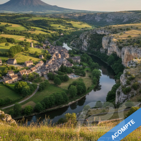 Acompte Sortie Auvergne et Causses du Lot du 14 au 21 juin 2026 pour 2 personnes (France)