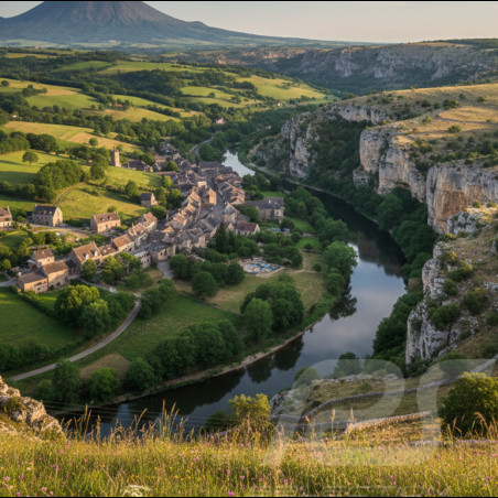 Sortie Auvergne et Causses du Lot du 14 au 21 juin 2026 pour 2 personnes (France)