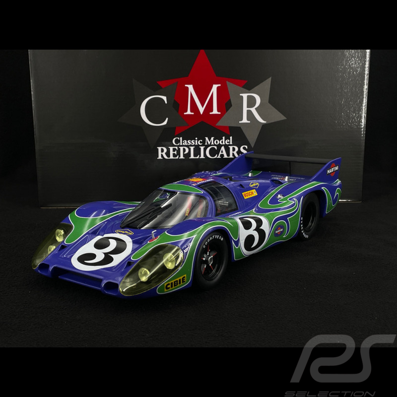 Porsche 917 LH n° 3 2nd 24h Le Mans 1970 Hippie 1/12 CMR CMR12016