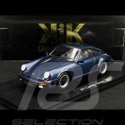 Porsche 911 Carrera Coupe 1983 Metallic Bleu 1/18 KK Scale KKDC180664