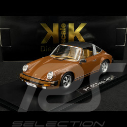 Porsche 911 SC Targa 1975 Copper Brown Tatort Stuttgart 1/18 KK Scale KKDC180923