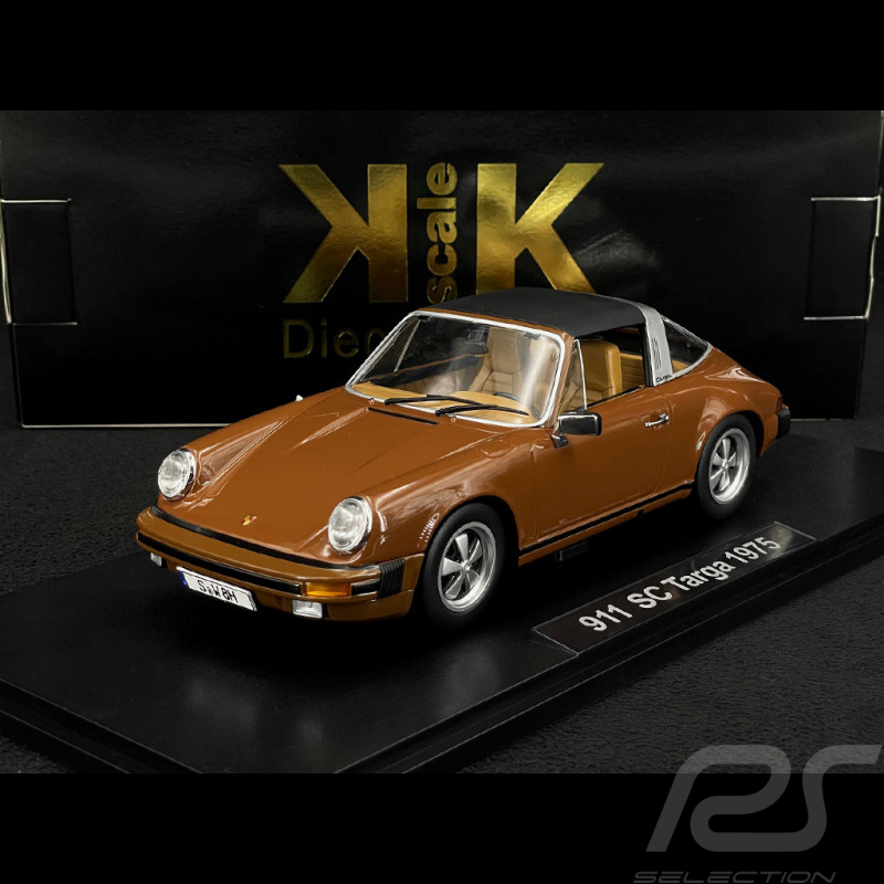 Porsche 911 SC Targa 1975 Kupferbraun Tatort Stuttgart 1/18 KK Scale KKDC180923