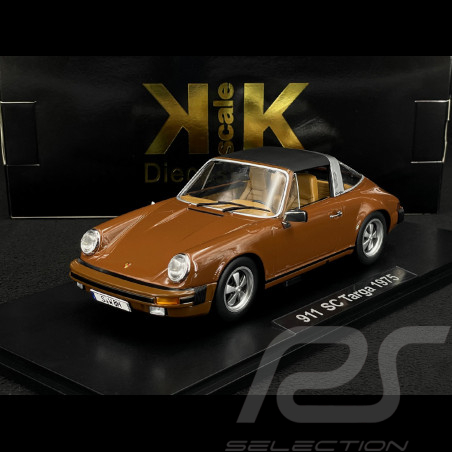 Porsche 911 SC Targa 1975 Kupferbraun Tatort Stuttgart 1/18 KK Scale KKDC180923