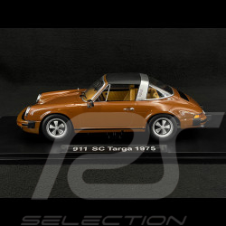 Porsche 911 SC Targa 1975 Brun Cuivré Tatort Stuttgart 1/18 KK Scale KKDC180923