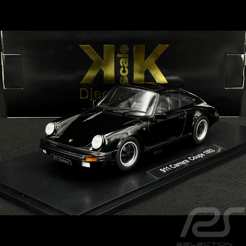 Porsche 911 Carrera Coupe 1983 Black 1/18 KK Scale KKDC180665