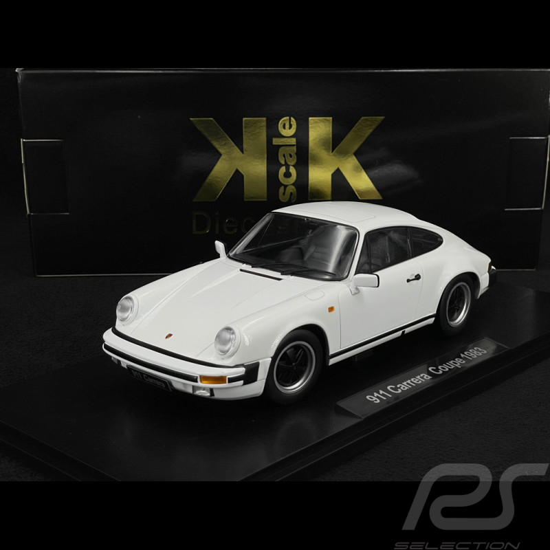 Porsche 911 Carrera Coupe 1983 Blanc Grand Prix 1/18 KK Scale KKDC180663