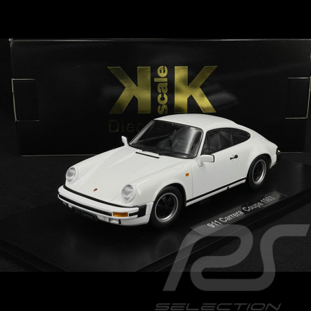 Porsche 911 Carrera Coupe 1983 White Grand Prix 1/18 KK Scale KKDC180663