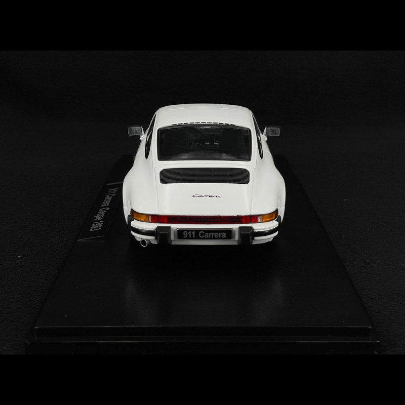 Porsche 911 Carrera Coupe 1983 White Grand Prix 1/18 KK Scale