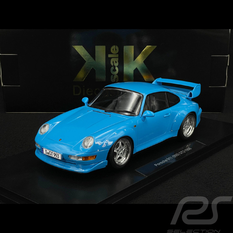 Porsche 911 GT2 Type 993 1996 Bleu Riviera Jantes Speedline 1/18 KK Scale KKDC181423S