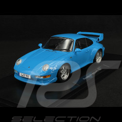Porsche 911 GT2 Type 993 1996 Riviera Blue Speedline Rims 1/18 KK Scale KKDC181423S