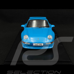 Porsche 911 GT2 Type 993 1996 Riviera Blue Speedline Rims 1/18 KK Scale KKDC181423S