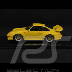 Porsche 911 GT2 Type 993 1996 Jaune Vitesse Jantes BBS 1/18 KK Scale KKDC181422B