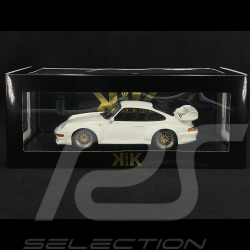 Porsche 911 GT2 Type 993 1996 White Grand Prix BBS Rims 1/18 KK Scale KKDC181424B