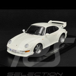Porsche 911 GT2 Type 993 1996 White Grand Prix Speedline Rims 1/18 KK Scale KKDC181424S