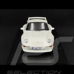 Porsche 911 GT2 Type 993 1996 White Grand Prix Speedline Rims 1/18 KK Scale KKDC181424S