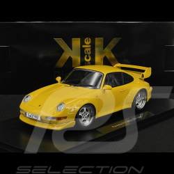 Porsche 911 GT2 Type 993 1996 Jaune Vitesse Jantes Speedline 1/18 KK Scale KKDC181422S
