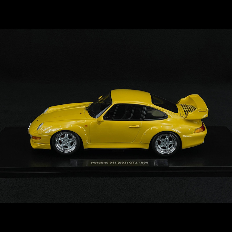 1/18 Porsche 911 (993) Carrera RS イエロー 1/18 Porsche 911 (993) Carrera RS 1995 Japan Ver.Make Up Speed