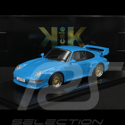 Porsche 911 GT2 Typ 993 1996 Riviera Blau BBS Felgen 1/18 KK Scale KKDC181423B