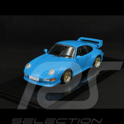 Porsche 911 GT2 Type 993 1996 Bleu Riviera Jantes BBS 1/18 KK Scale KKDC181423B