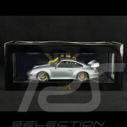 Porsche 911 GT2 Type 993 1996 Argent Polaire Jantes BBS 1/18 KK Scale KKDC181421B