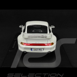 Porsche 911 GT2 Type 993 1996 White Grand Prix BBS Rims 1/18 KK Scale KKDC181424B