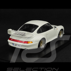 Porsche 911 GT2 Typ 993 1996 Weiß Grand Prix BBS Felgen 1/18 KK Scale KKDC181424B
