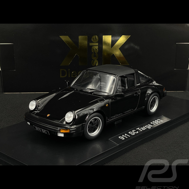 Porsche 911 SC Targa 1983 Noir 1/18 KK Scale KKDC180843