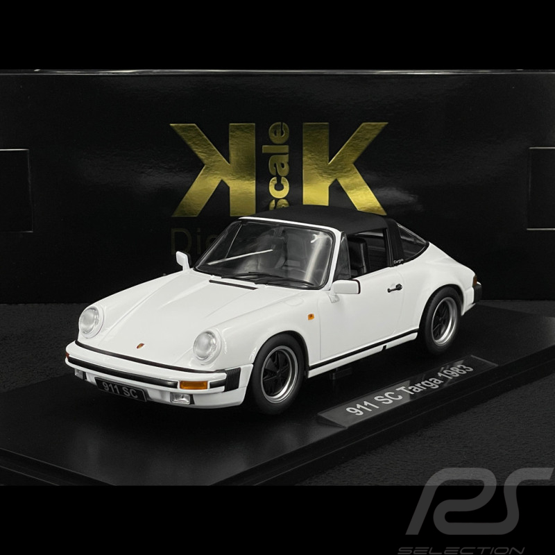Porsche 911 SC Targa 1983 White Grand Prix 1/18 KK Scale KKDC180844