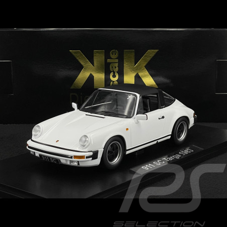 Porsche 911 SC Targa 1983 White Grand Prix 1/18 KK Scale KKDC180844
