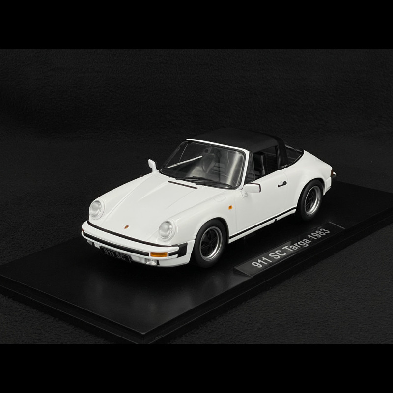 Porsche 911 SC Targa 1983 White Grand Prix 1/18 KK Scale KKDC180844