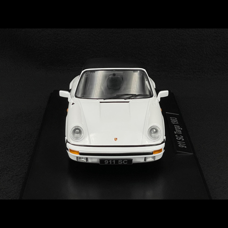 Porsche 911 SC Targa 1983 White Grand Prix 1/18 KK Scale KKDC180844