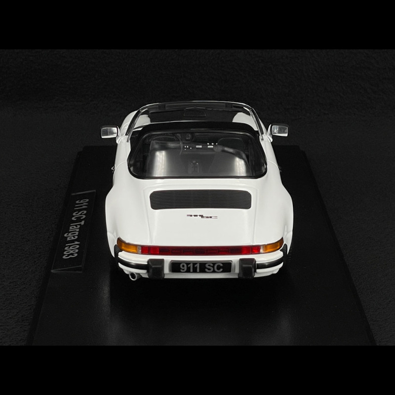 Porsche 911 SC Targa 1983 White Grand Prix 1/18 KK Scale KKDC180844