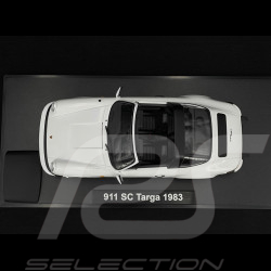 Porsche 911 SC Targa 1983 Blanc Grand Prix 1/18 KK Scale KKDC180844