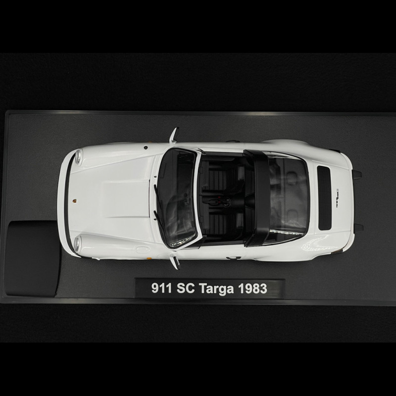 Porsche 911 SC Targa 1983 White Grand Prix 1/18 KK Scale KKDC180844