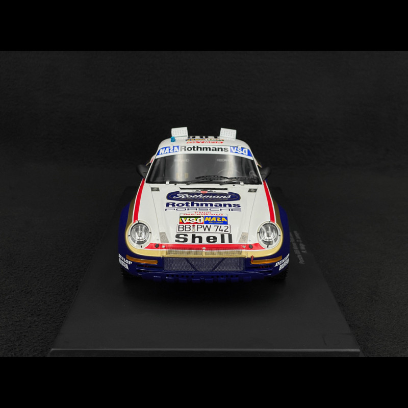 Porsche 959 n° 186 Winner Rally Paris Dakar 1986 1/18 Spark 18S789