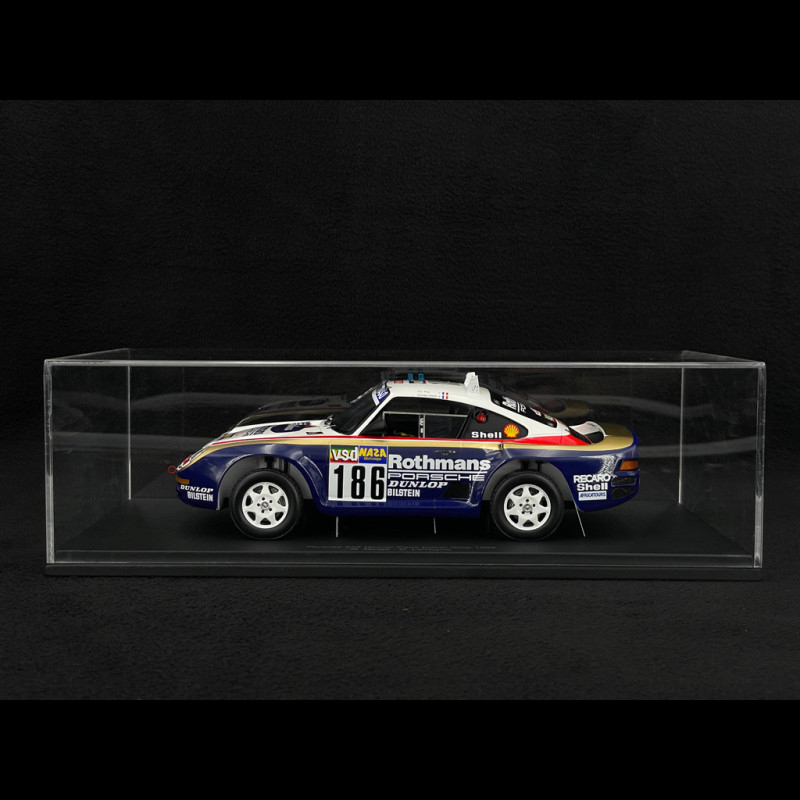Porsche 959 n° 186 Winner Rally Paris Dakar 1986 1/18 Spark 18S789