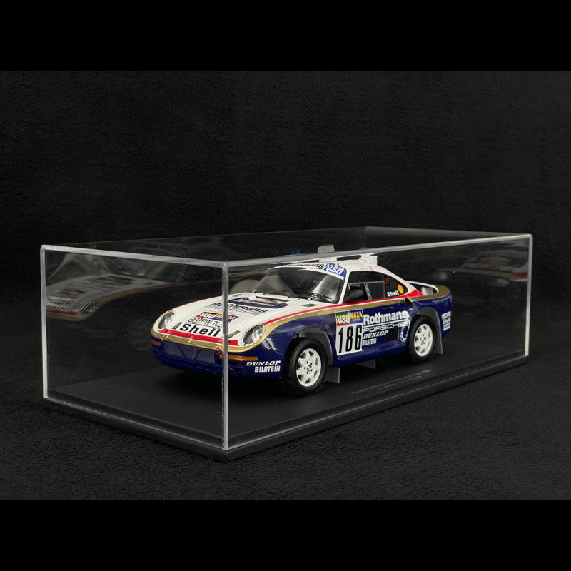 Porsche 959 n° 186 Winner Rally Paris Dakar 1986 1/18 Spark 18S789