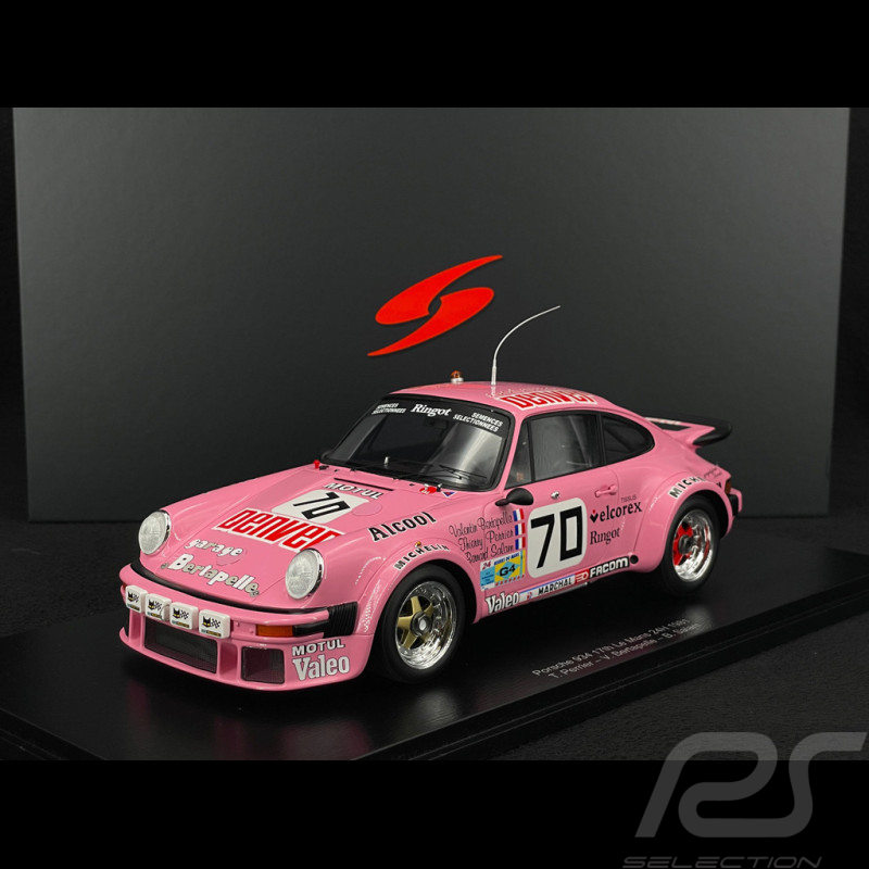 Porsche 934 Turbo n° 70 Vainqueur de Classe 24h Le Mans 1981 1/18 Spark 18S869