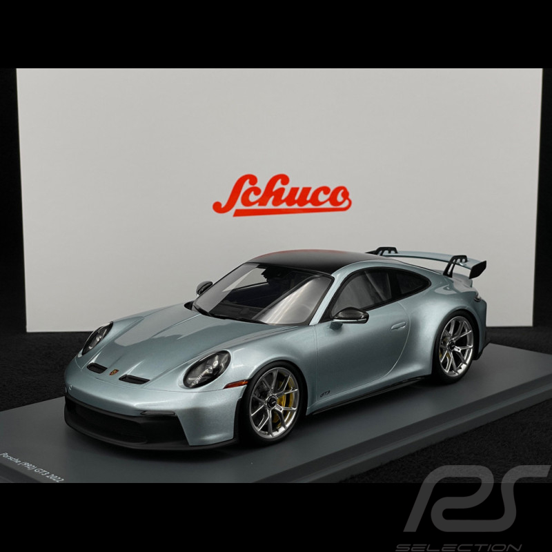 Porsche 911 GT3 Type 992 2022 Argent GT 1/18 Schuco 18U00111
