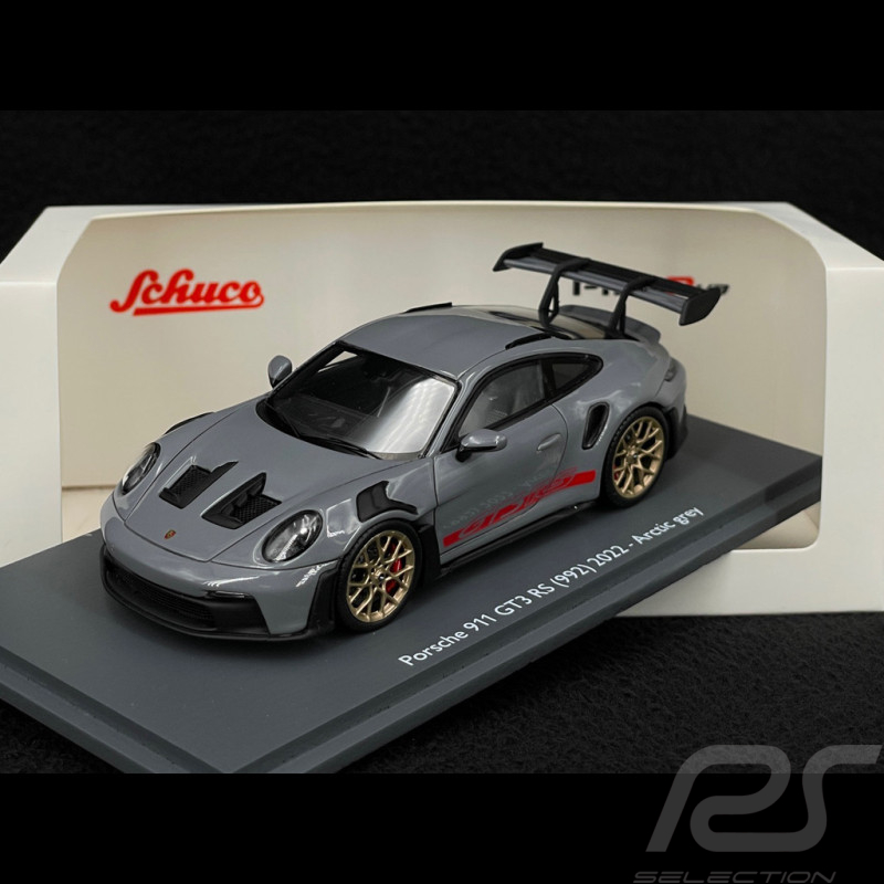 Porsche 911 GT3 RS Type 992 2022 Gris Arctique 1/43 Schuco 43U00001